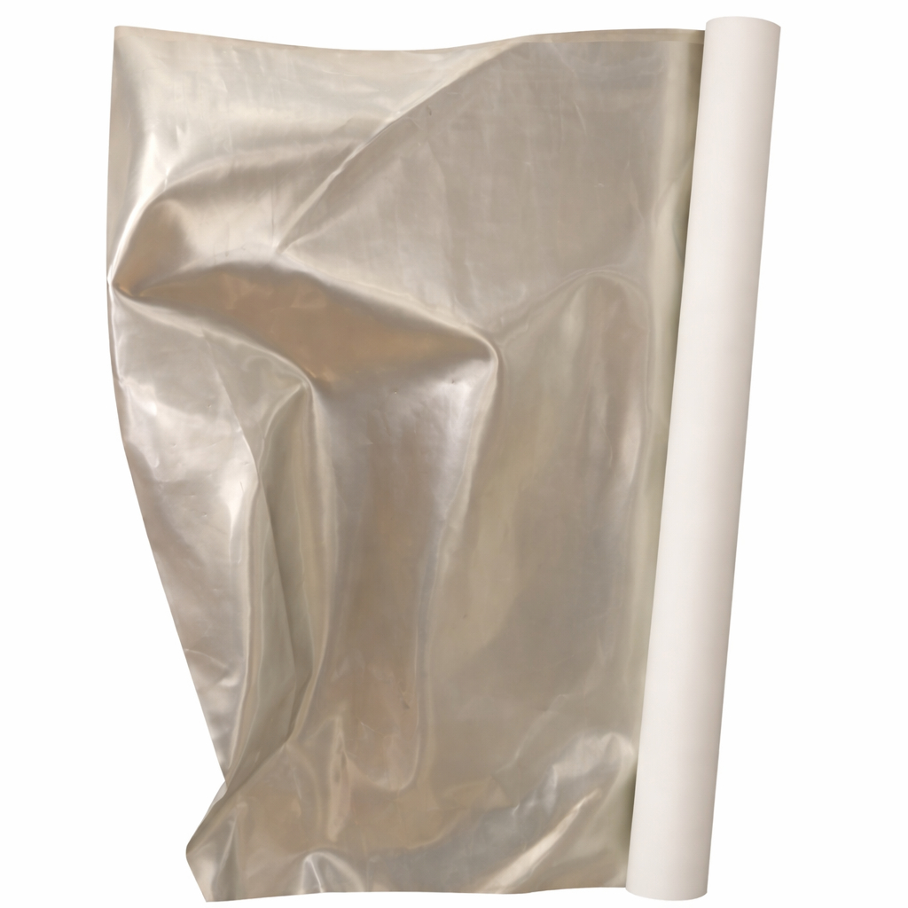Glossy Beige Leather Sheet for Upholstery and Craft
